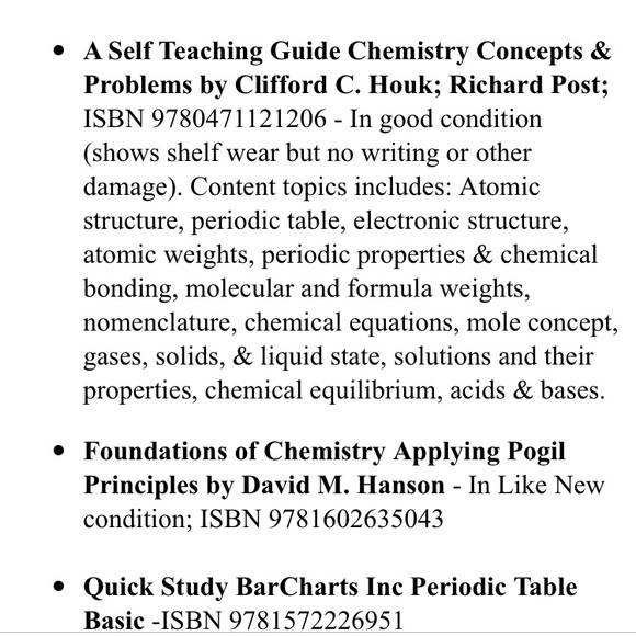 General Chemistry Study Bundle - Picture 7 of 10